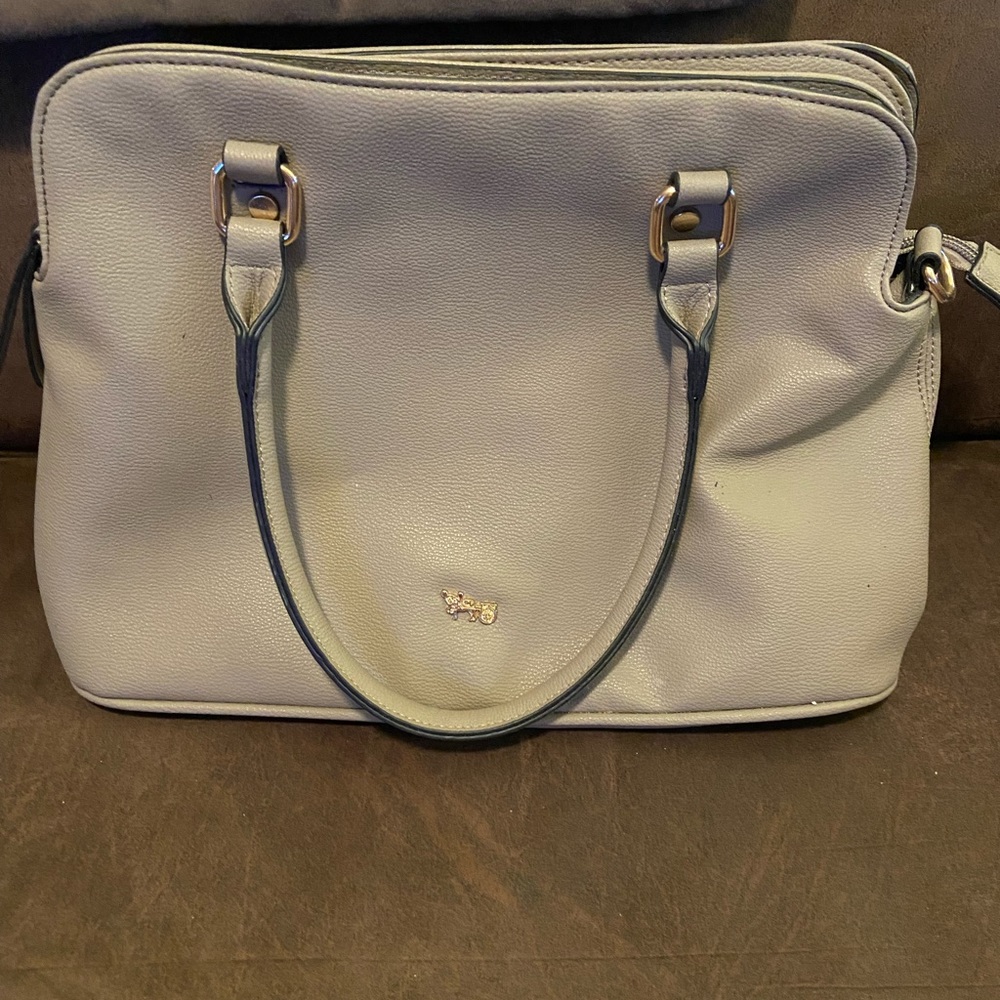 Grey purse